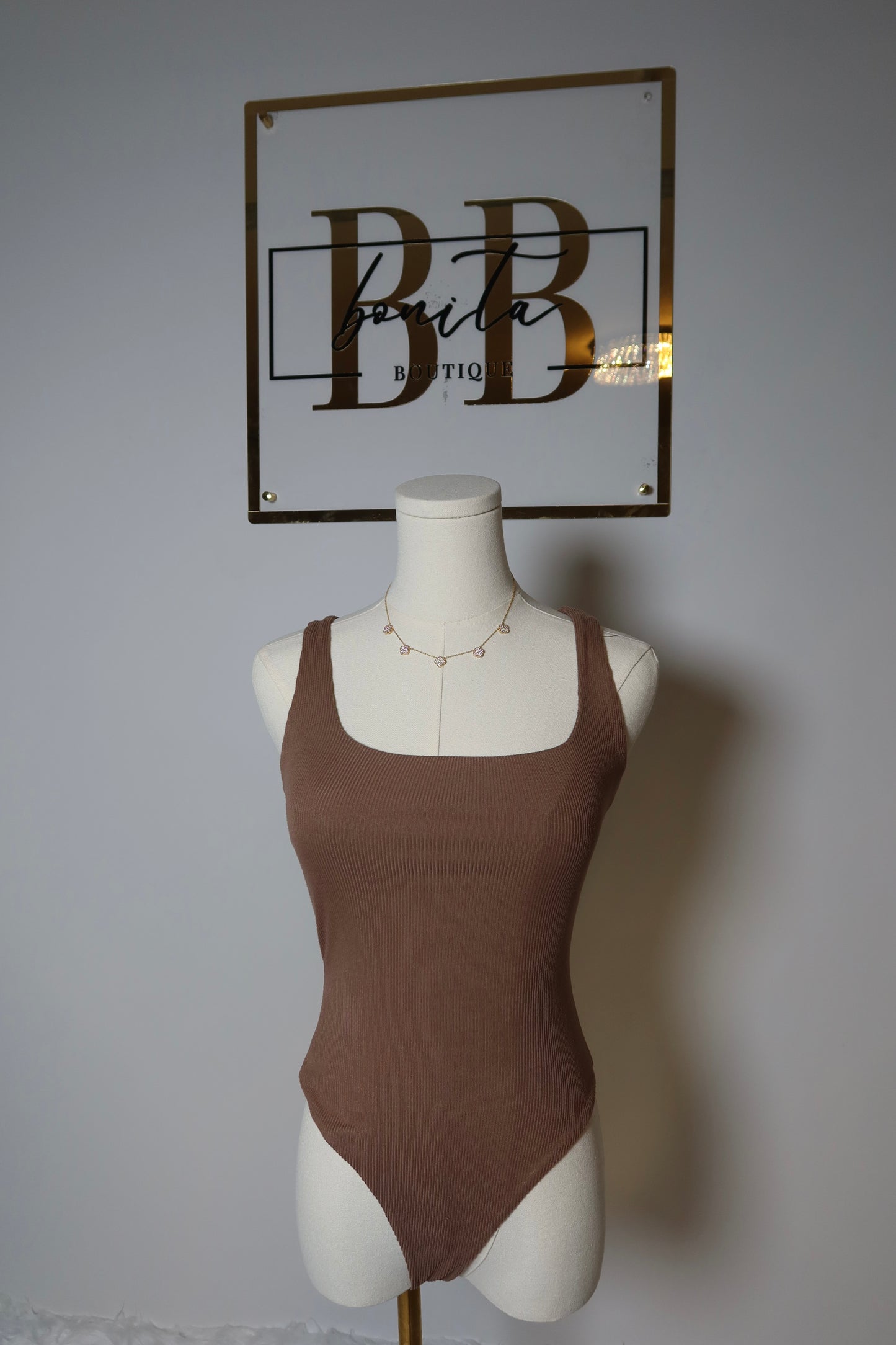 Emma bodysuit (Taupe)