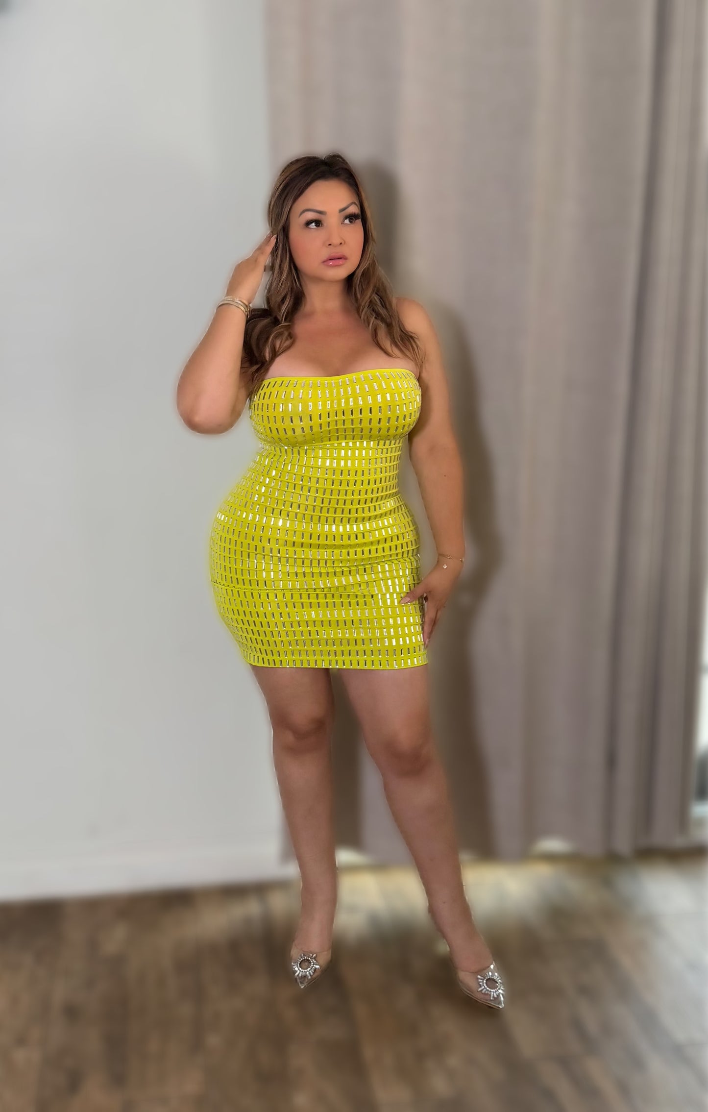 Monet Party Dress