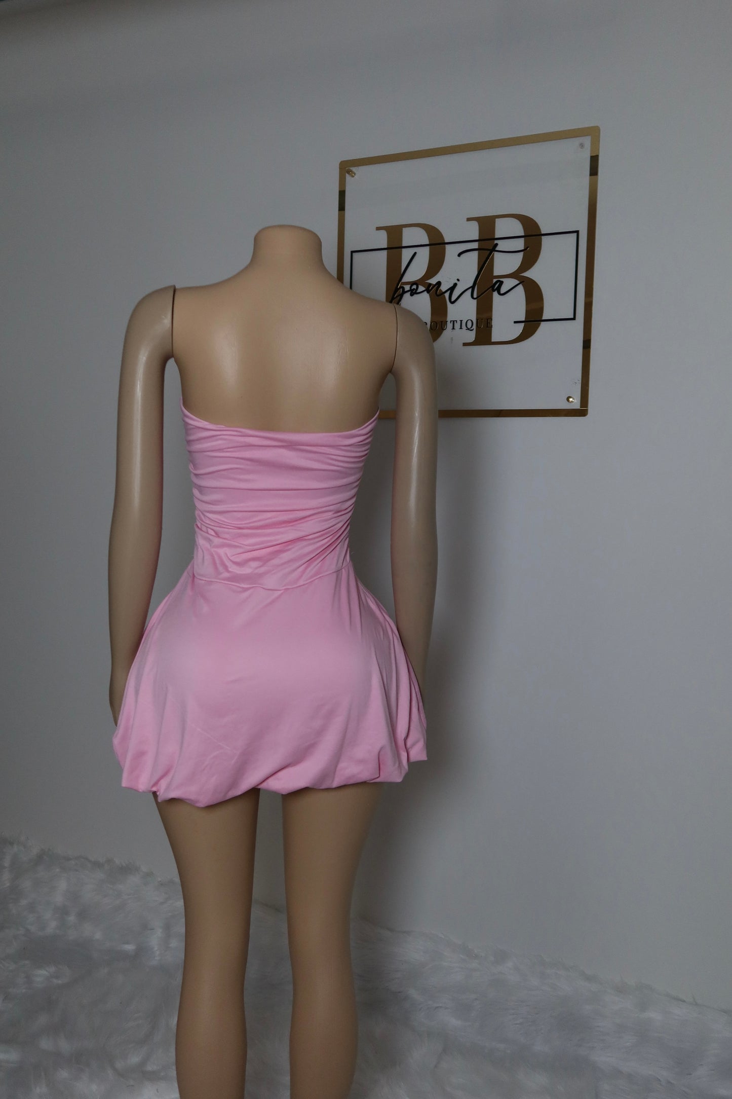 Poppy bubble dress
