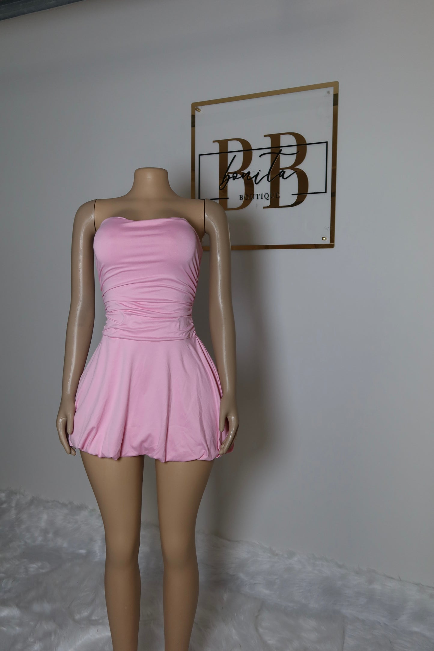 Poppy bubble dress