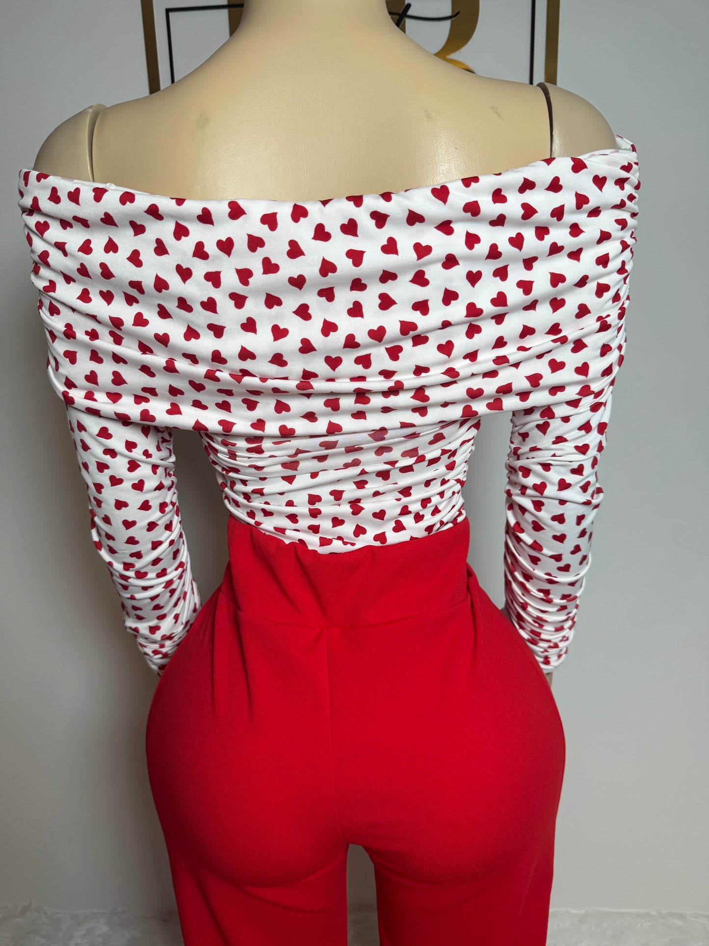 Heart White Top