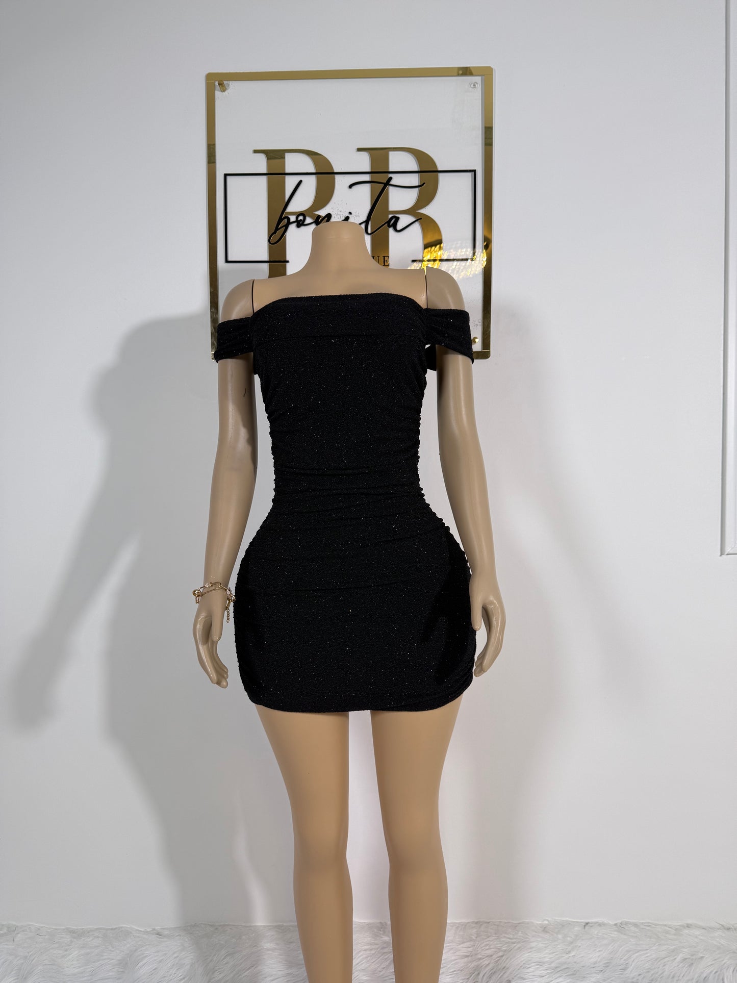 Glitter Mini Dress
