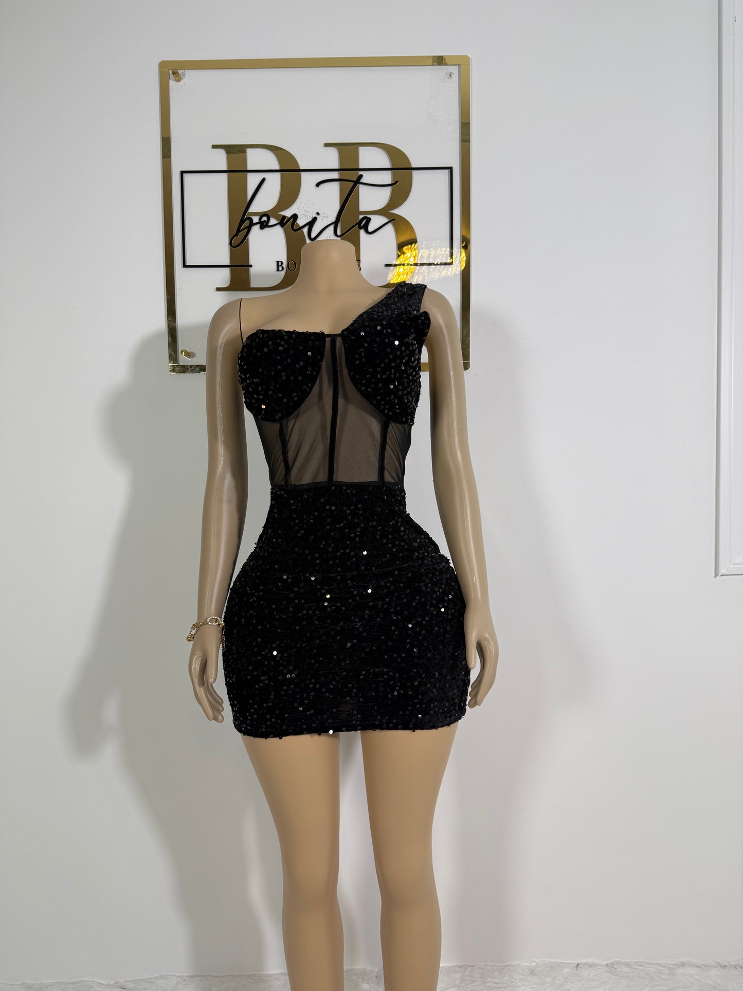Eclipse Mini Sequin Dress