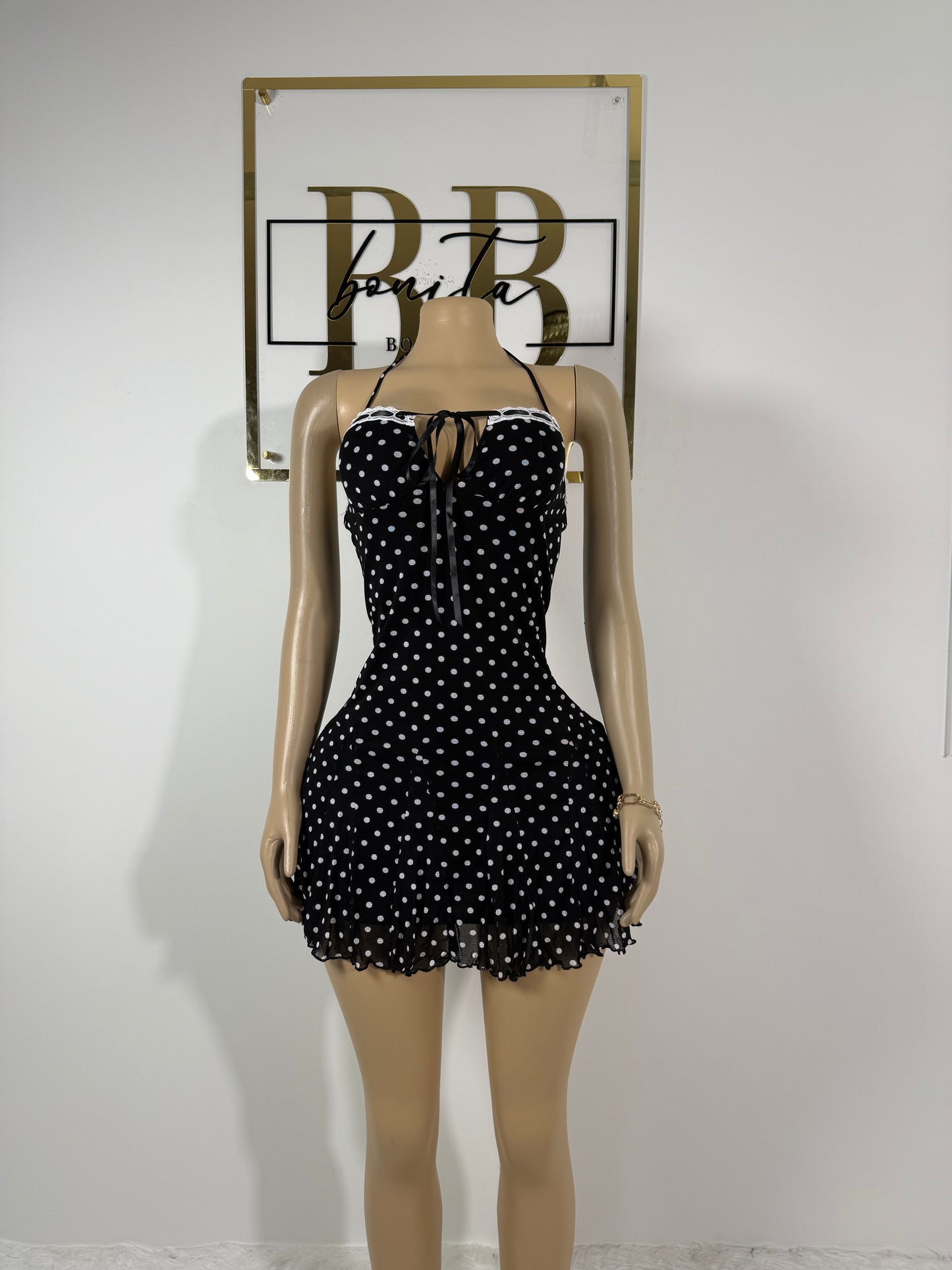Stella Halter Mini Dress