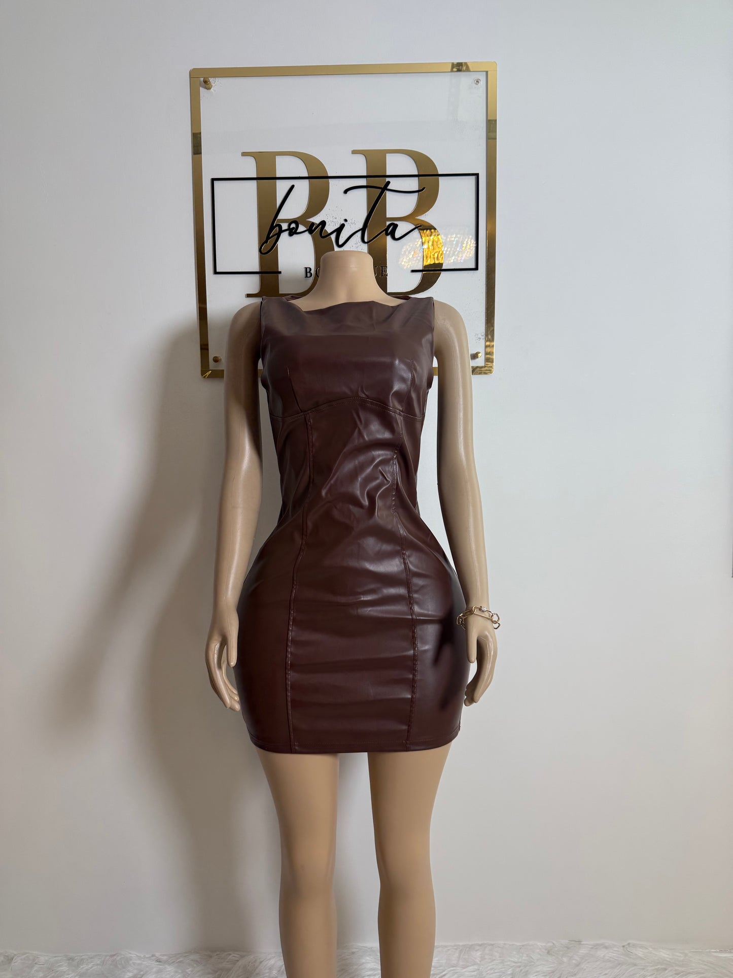 Daisy Leather Brown