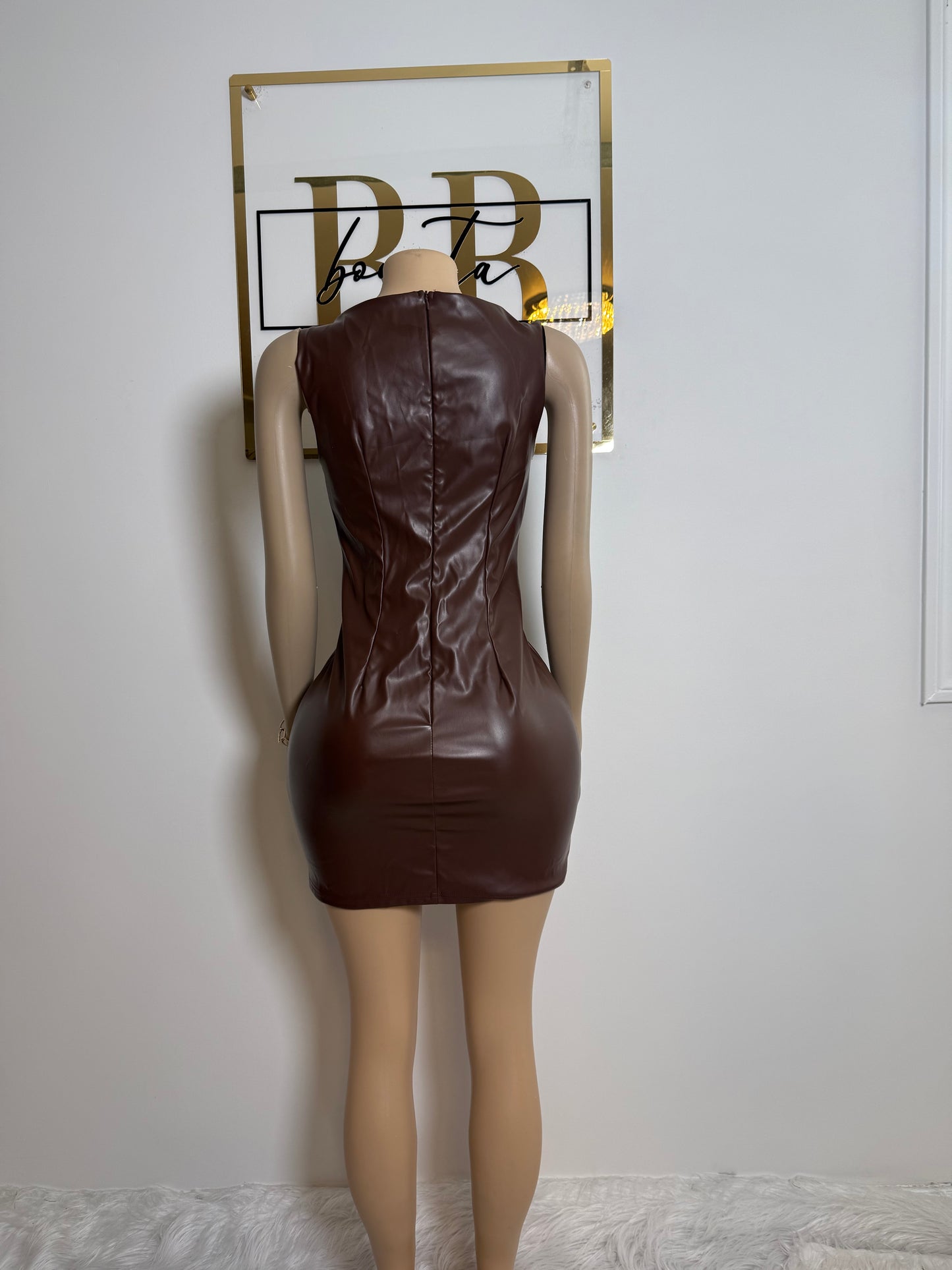 Daisy Leather Brown