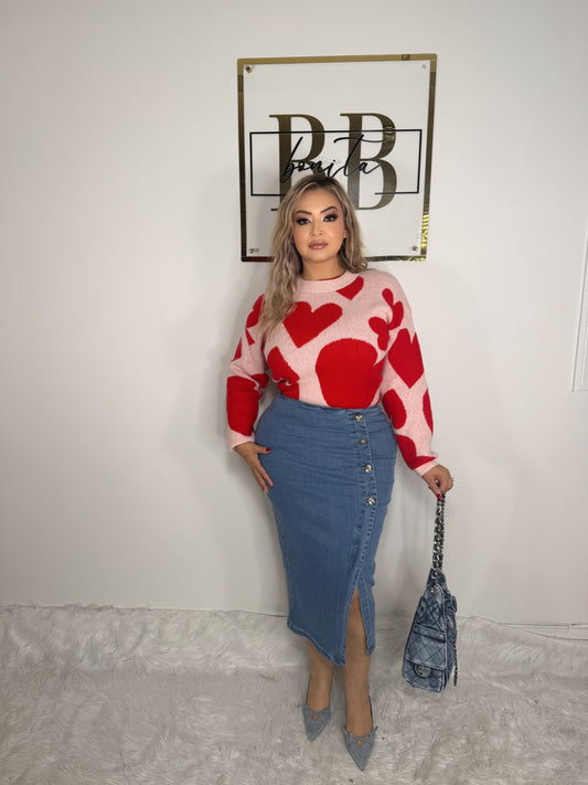 Heart Sweater