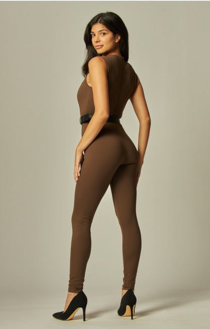 Espresso Hour Jumpsuit