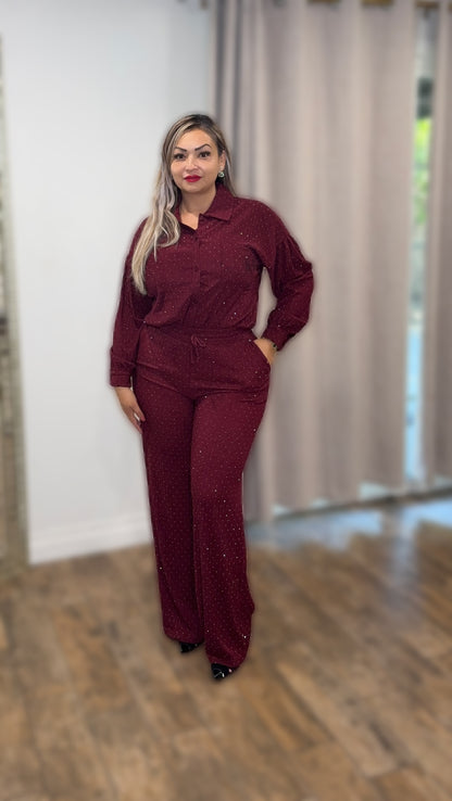 Dazzle Set (Burgundy)