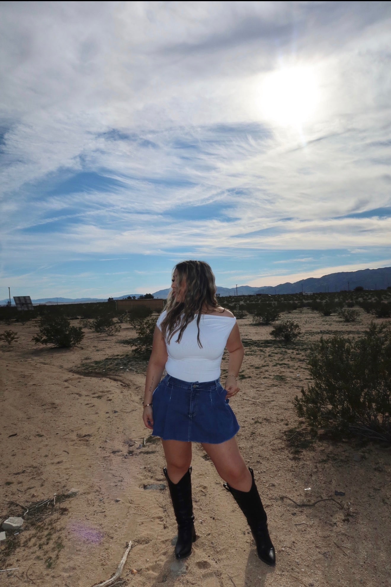 Blue Crush Skort