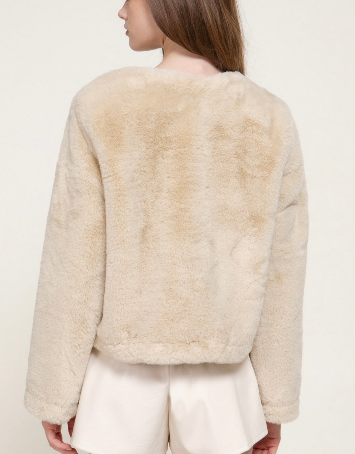 Fur Jacket Ivory