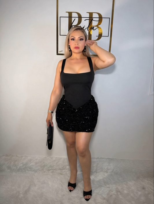 Ivanna Sequin Dress