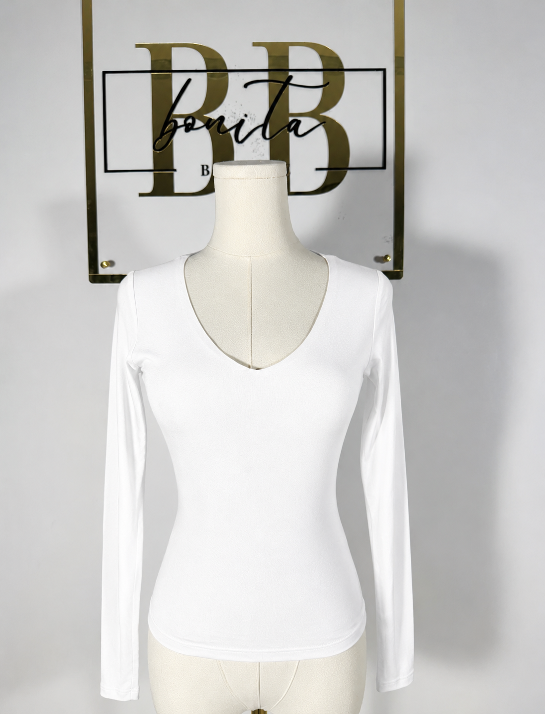 Double Layer White Top