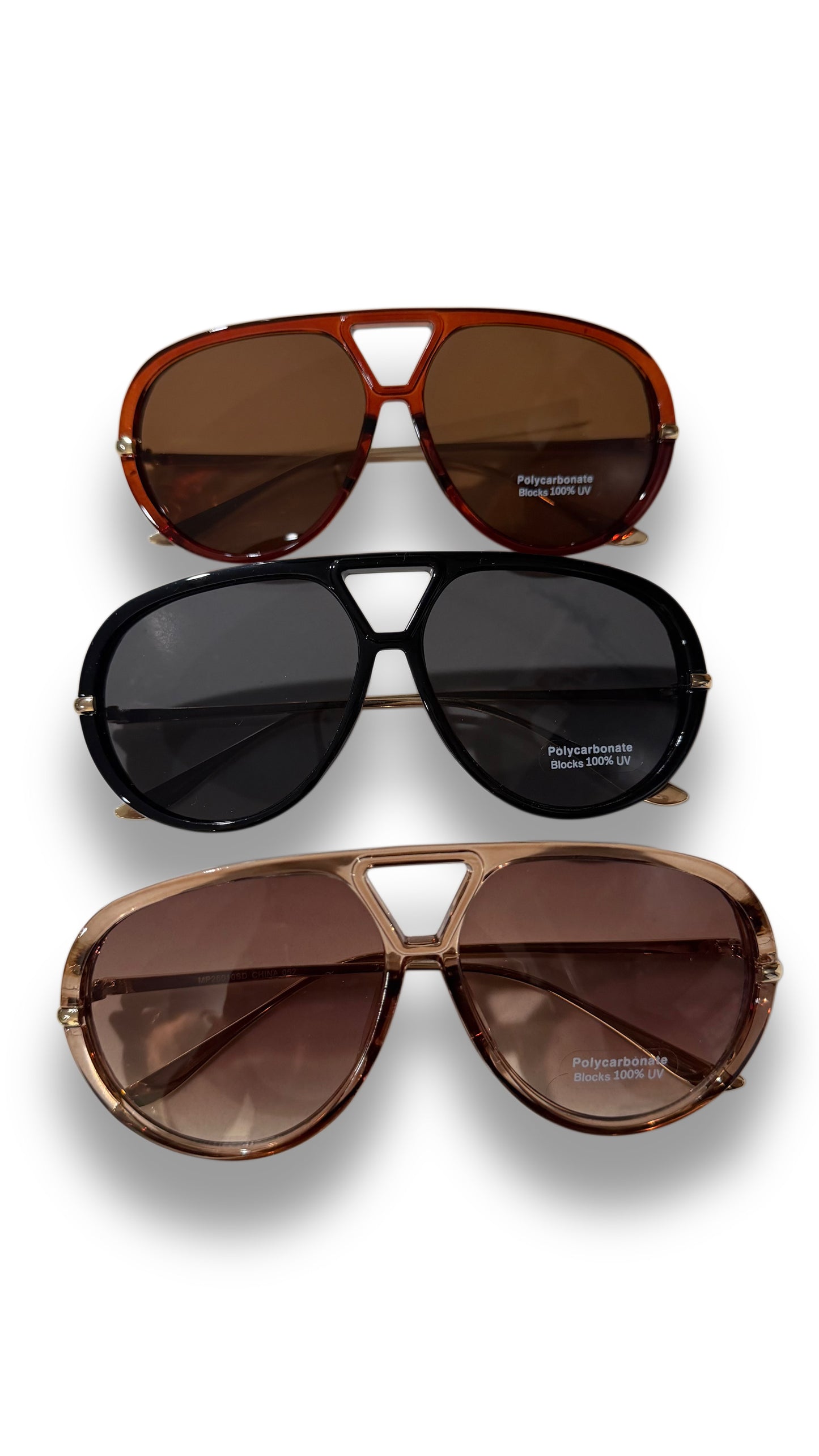 Oversized Aviator Sunglasses