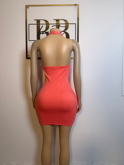 Coral Dress
