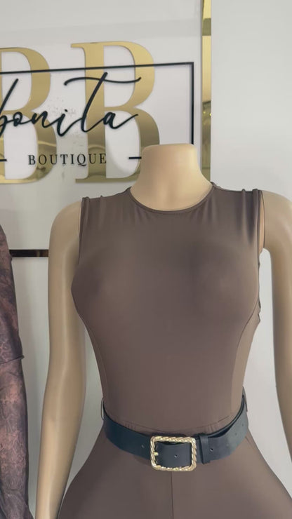 Espresso Hour Jumpsuit